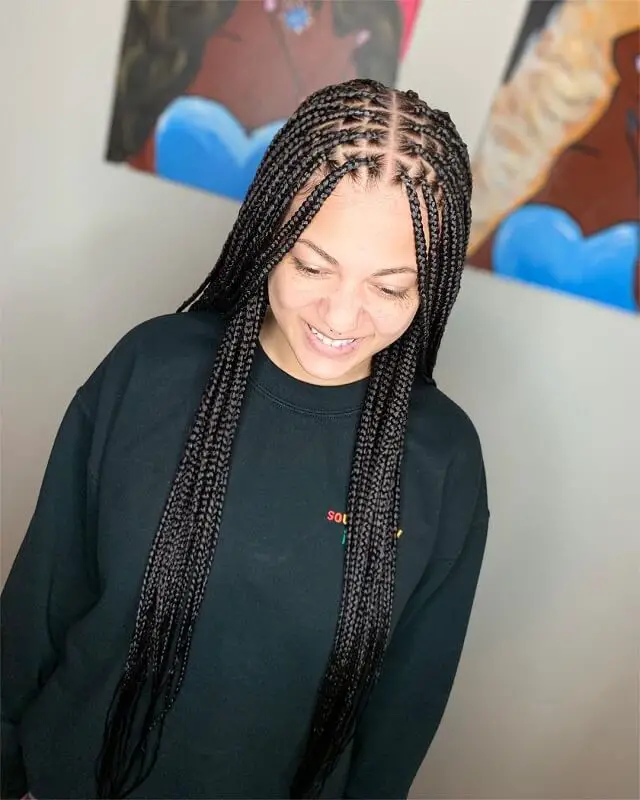 long small box braids