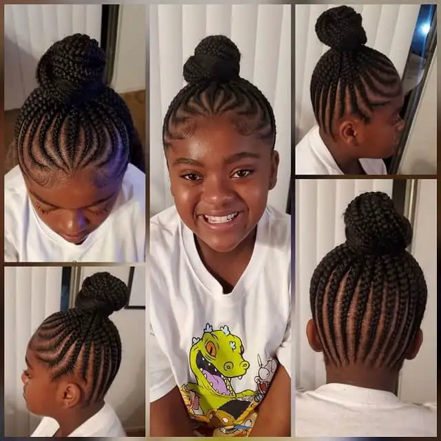 scalp braids for little girls