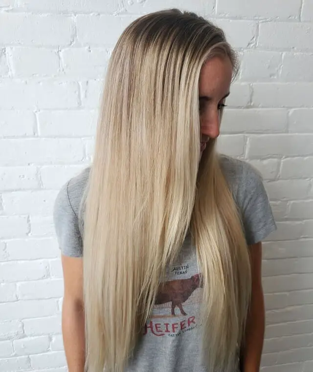 Long Blonde with Layers