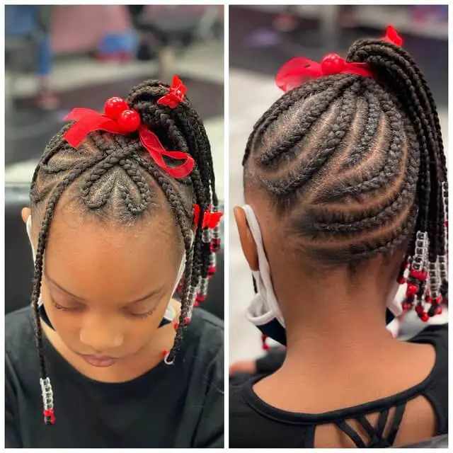 little black girl ponytails
