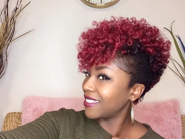 short crochet mohawk hairstyles 