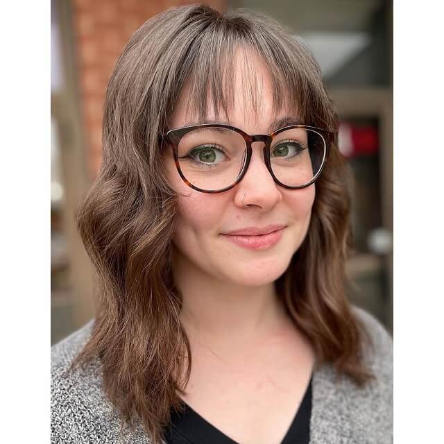 wispy face framing bangs