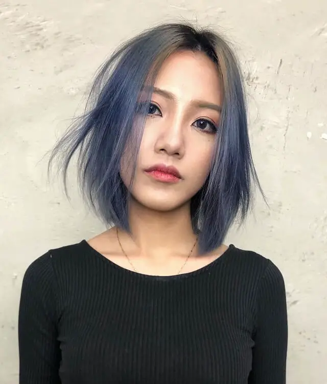 creative Vibrant Asian Women Short Hair 