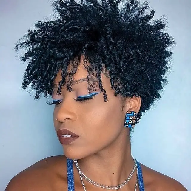 Short Curly Black Hairstyles