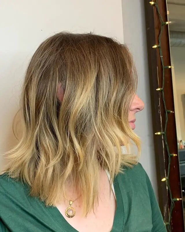 choppy layered bob