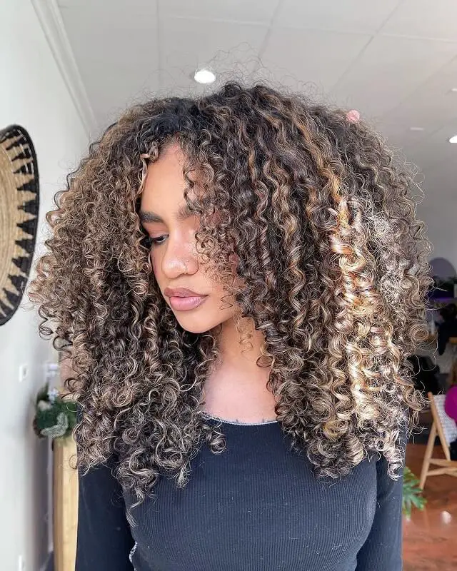 Dimensional Curly Highlights