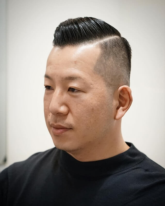 Disconnected Korean hairstyles for men