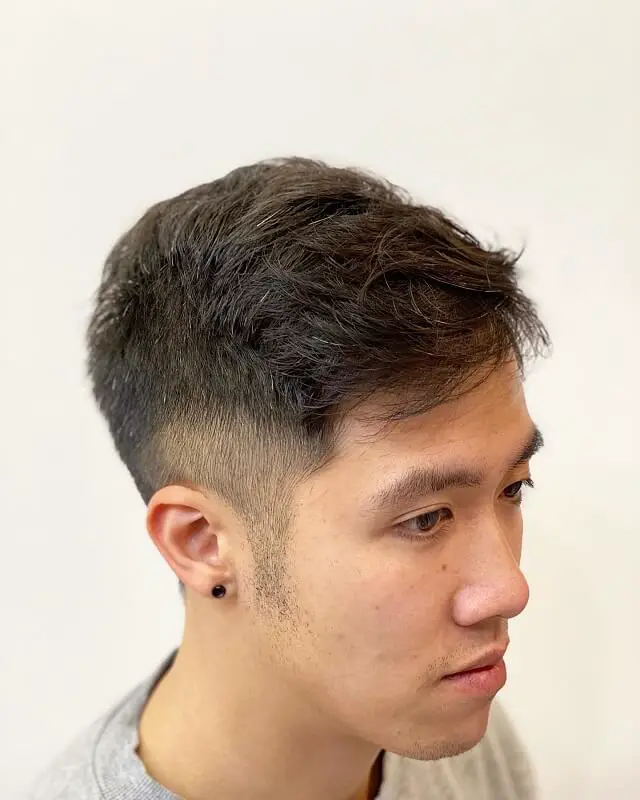 korean hairstyle men with undercut