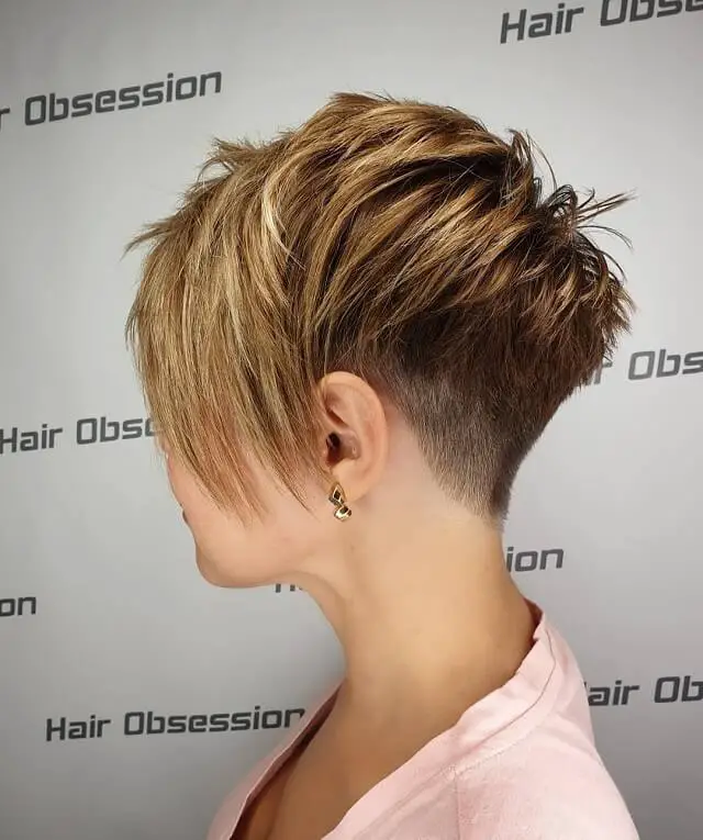  layered pixie with nape undercut