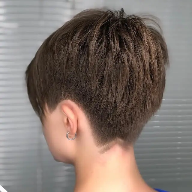  nape undercut for thick hair