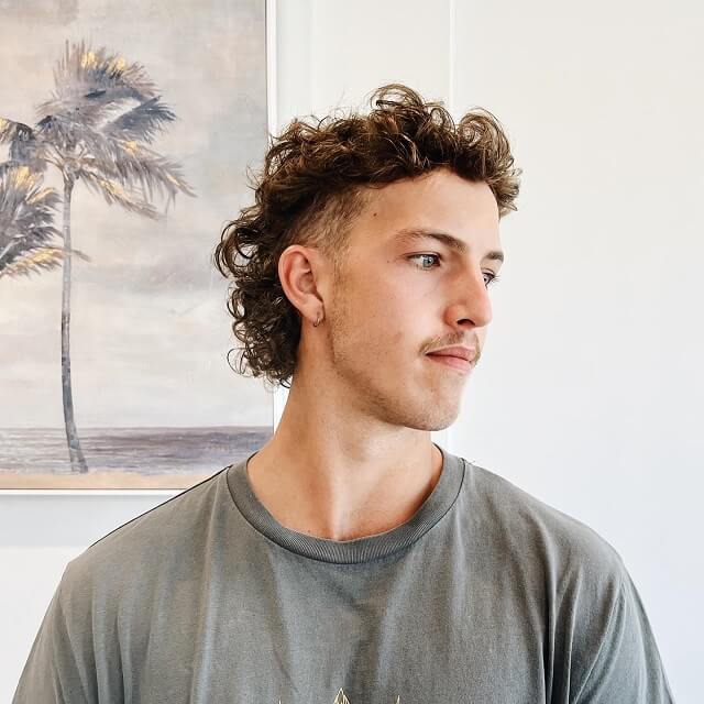 Curly Mullet with Blends