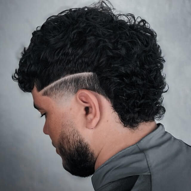 Mullet with Disconnected Fade